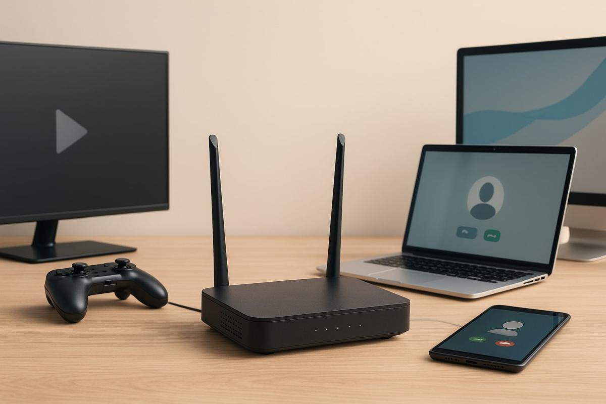 Qual é a velocidade de internet suficiente? Comparação para streaming, jogos, trabalho e TV